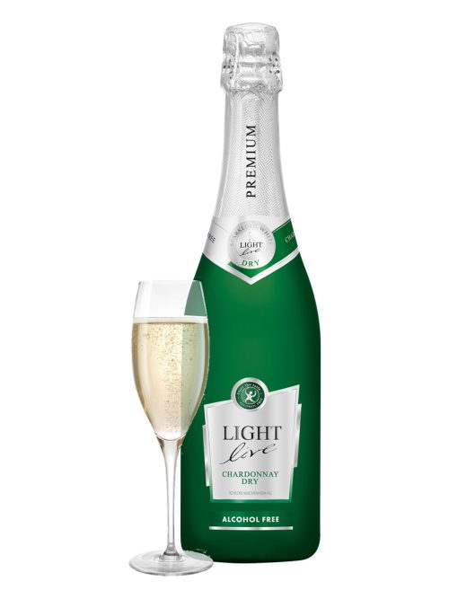 schuimwijn premium chardonnay wit cava champagne sekt prosecco bubbels alcoholvrij zonder alcohol fles glas groot 75cl caloriearm weinig zonder calorieën