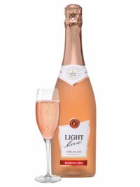 schuimwijn rosé rose cava champagne sekt prosecco alcoholvrij zonder alcohol fles glas klein 20cl caloriearm weinig zonder calorieën 75cl