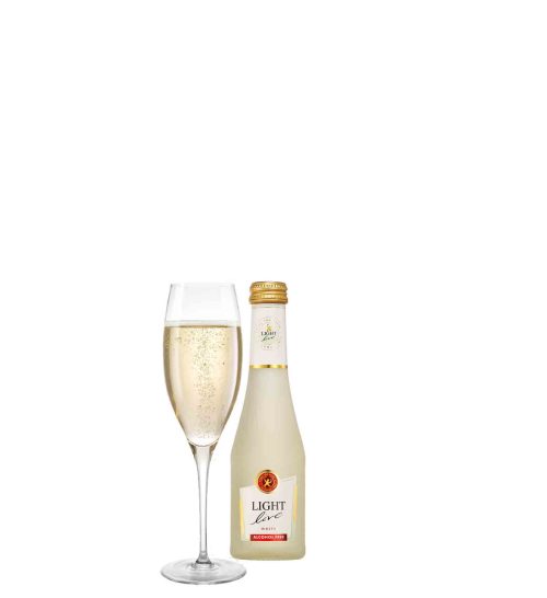 schuimwijn wit cava champagne sekt prosecco alcoholvrij zonder alcohol fles glas klein 20cl caloriearm weinig zonder calorieën 20cl horeca