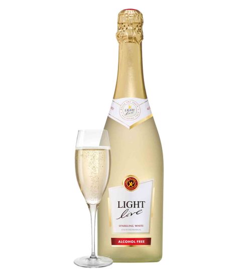 schuimwijn wit cava champagne sekt prosecco alcoholvrij zonder alcohol fles glas klein 20cl caloriearm weinig zonder calorieën 75cl