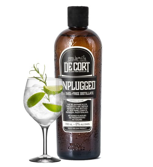 Ground Control Gin Unplugged alcoholvrij 0% real distilled Decort distilleries