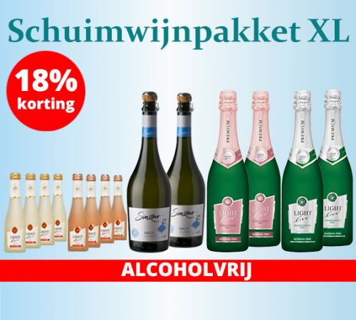 Schuimwijnpakket alcoholvrij 0.0%